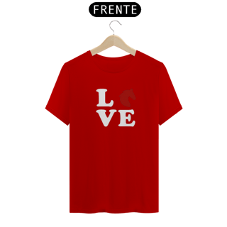 Nome do produto T-Shirt Classic Feminino / Love Horse