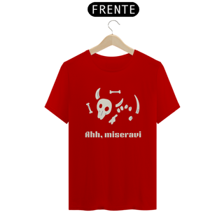 Nome do produto T-Shirt Classic Unissex / Ah Miseravi