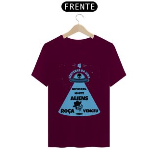 Nome do produto T-shirt Classic / 4 Certezas da Vida
