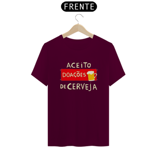 Nome do produto T-shirt Classic Unissex / Aceito Doações