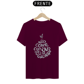 Nome do produto T-Shirt Classic Unissex / Não Conte Com O Ovo