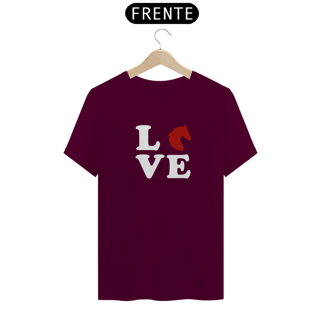 Nome do produto T-Shirt Classic Feminino / Love Horse