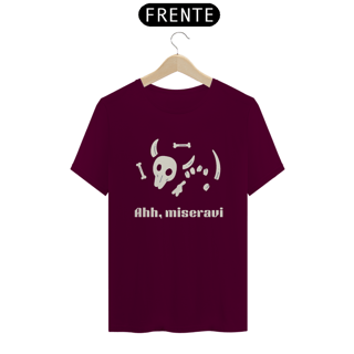 Nome do produto T-Shirt Classic Unissex / Ah Miseravi