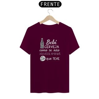 Nome do produto T-Shirt Classic Unissex / Bebi Cerveja
