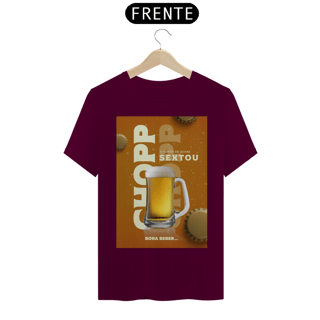 Nome do produto Camiseta T-Shirt Classic Unissex / Sextou Chopp
