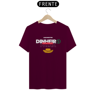 Nome do produto Camiseta T-Shirt Classic Unissex / Dinheiro E Chapéu De Palha