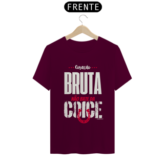Nome do produto Camiseta T-Shirt Classic Unissex / Coração De Bruta