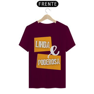 Nome do produto Camiseta T-Shirt Classic Feminino / Linda E Poderosa