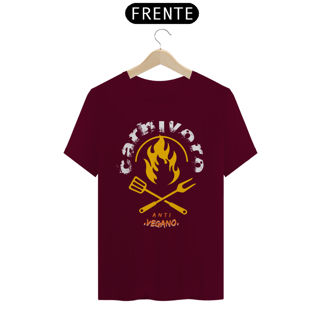 Nome do produto Camiseta T-Shirt Quality / Carnivoro Anti Vegano
