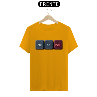Nome do produtoCamiseta Classic Ctrl Alt Hell