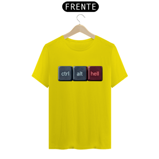 Nome do produtoCamiseta Classic Ctrl Alt Hell