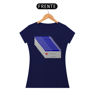Nome do produtoCamiseta Baby Long Critical Error