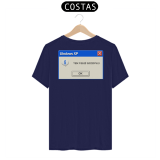 Nome do produtoCamiseta Classic Task Failed