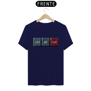Nome do produtoCamiseta Classic Ctrl Alt Hell