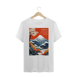 Camiseta Plus Size Monte Fuji