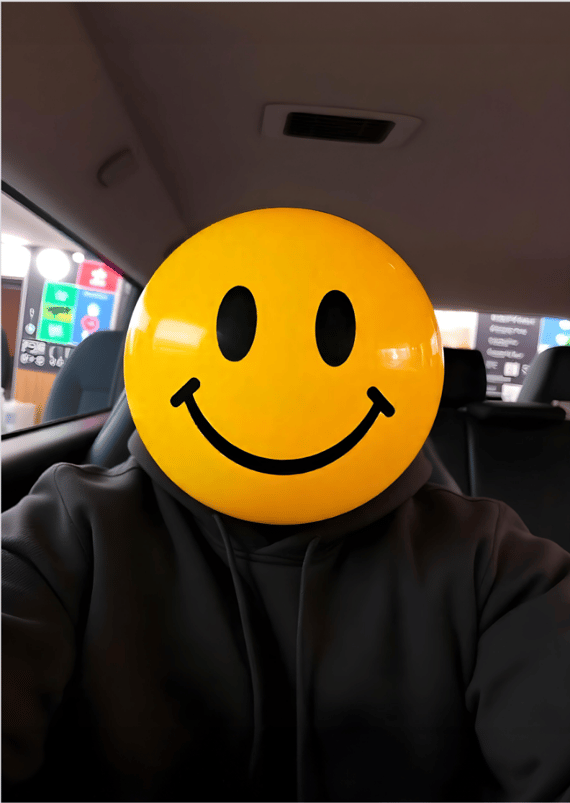 Poster Retrato Smiley Champz