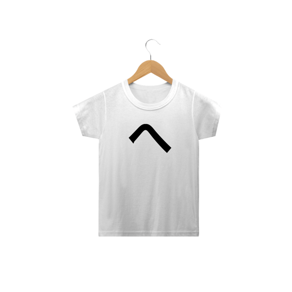Camiseta Infantil Hiragana HE へ