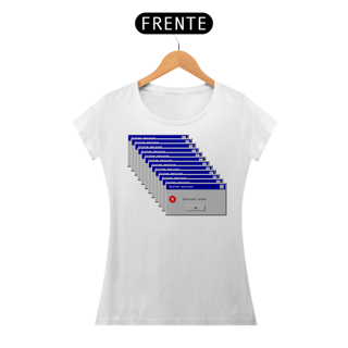 Nome do produtoCamiseta Baby Long Critical Error
