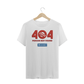Camiseta Plus Size 404 Error
