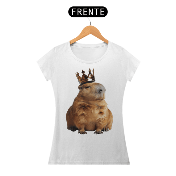 Camiseta Baby Long Capivara da Realeza