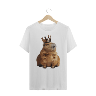 Camiseta Plus Size Capivara da Realeza