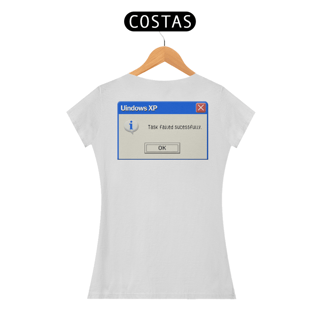 Nome do produtoCamiseta Baby Long Task Failed