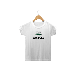 Camiseta Infantil Sem% Lactose