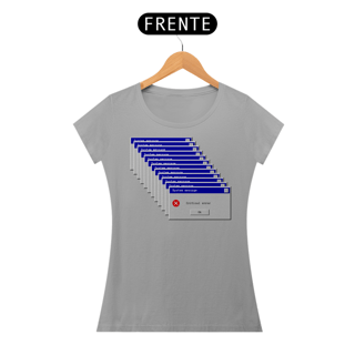 Nome do produtoCamiseta Baby Long Critical Error