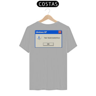 Nome do produtoCamiseta Classic Task Failed