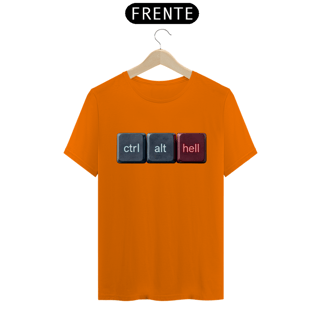 Nome do produtoCamiseta Classic Ctrl Alt Hell