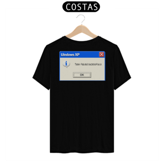 Nome do produtoCamiseta Classic Task Failed