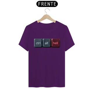 Nome do produtoCamiseta Classic Ctrl Alt Hell