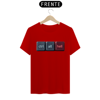 Nome do produtoCamiseta Classic Ctrl Alt Hell