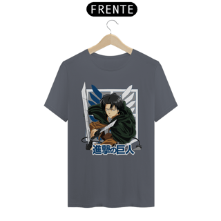 Nome do produto Camisa Levi Ackerman - Attack on Titan