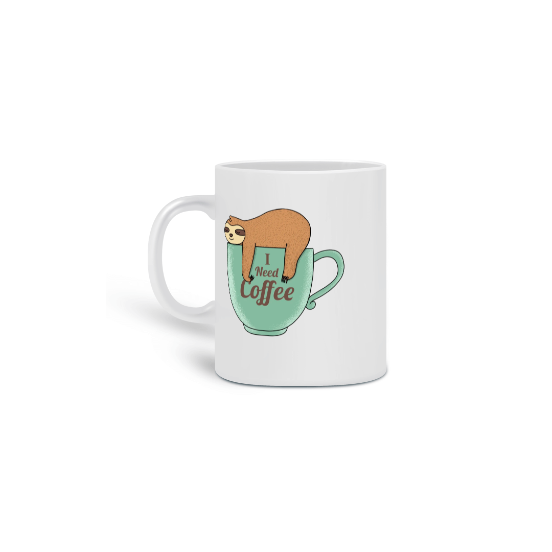 Nome do produto: Caneca I Need Coffee