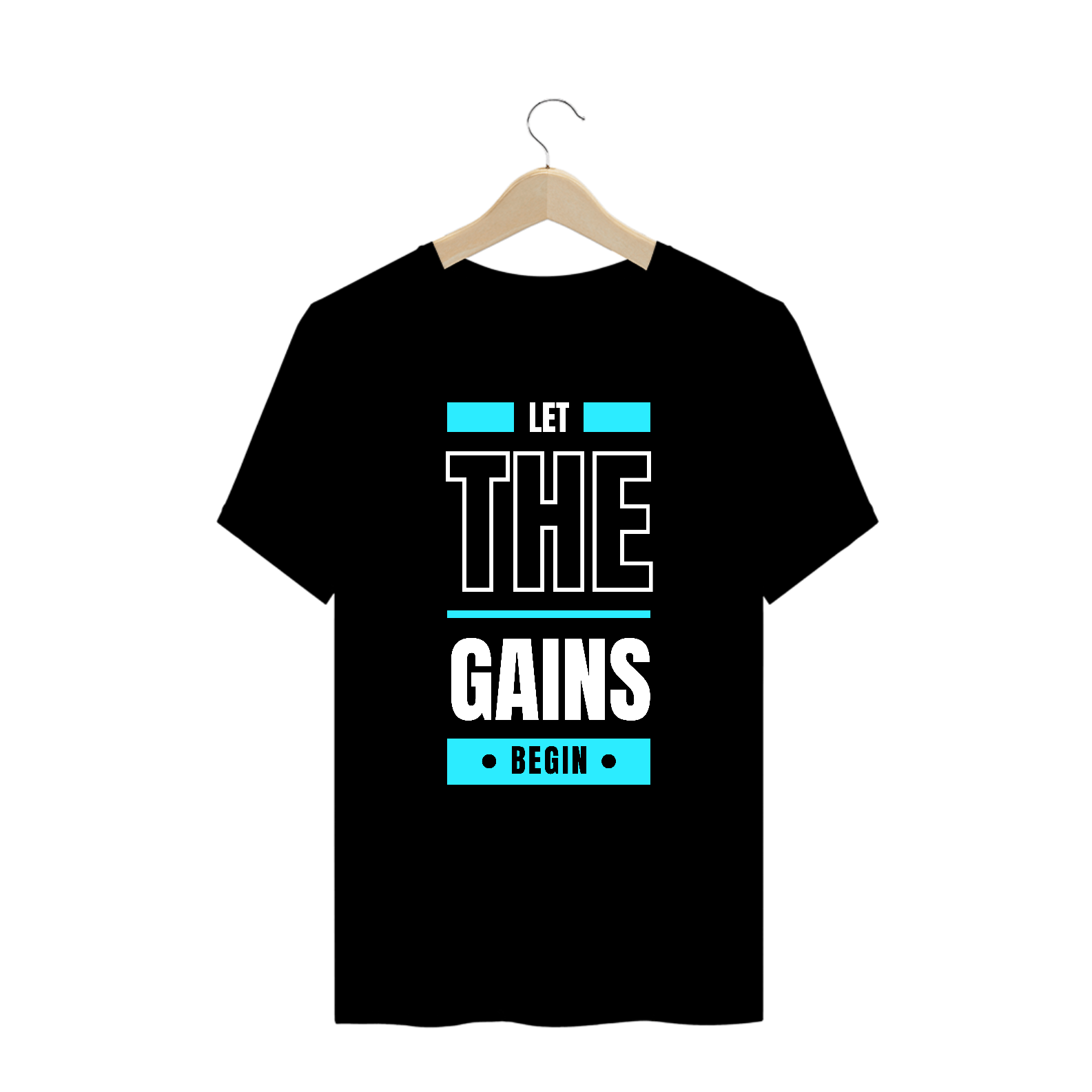 Camiseta Let the gains begin FP PLUS SIZE