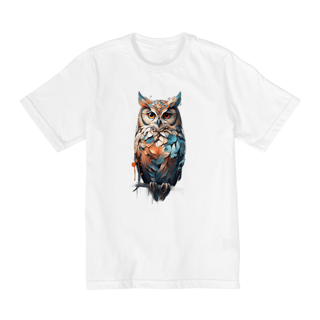 Nome do produto Camiseta Infantil Coruja