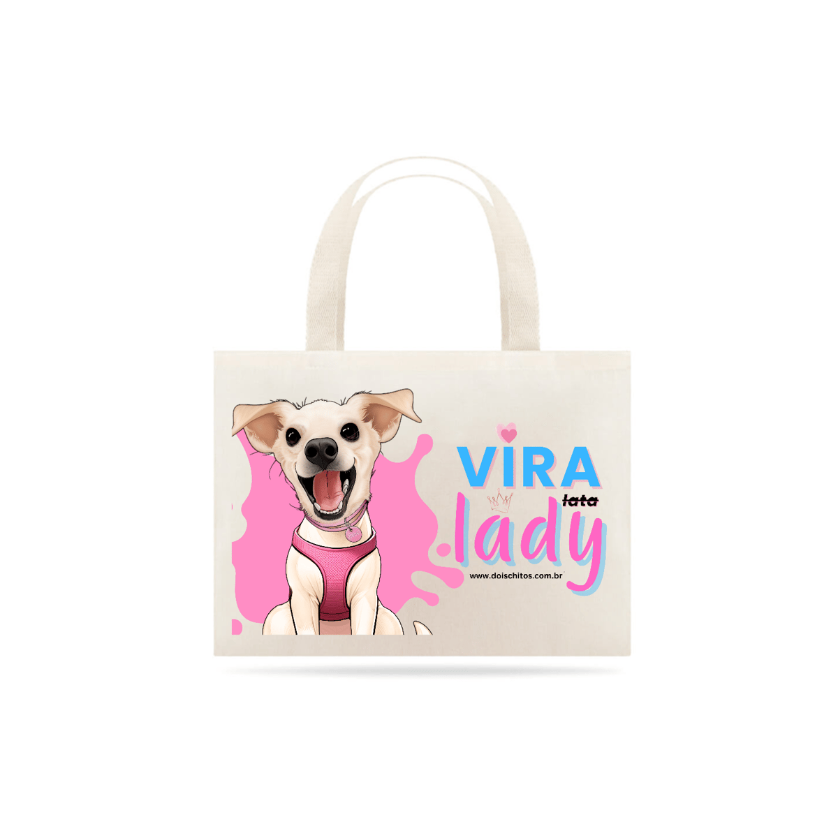 Nome do produto: Ecobag Vira Lady