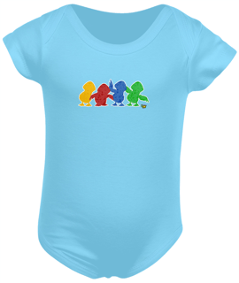 Nome do produto Body Infantil Patinhos Silhueta