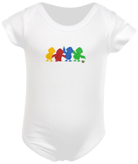 Nome do produto Body Infantil Patinhos Silhueta