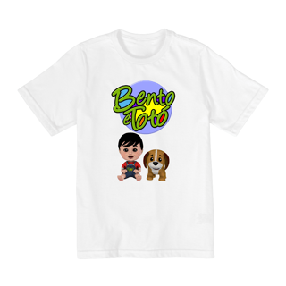 T-Shirt Infantil Bento e Totó (2 a 8)