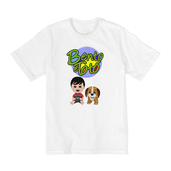 T-Shirt Infantil Bento e Totó (10 a 14)