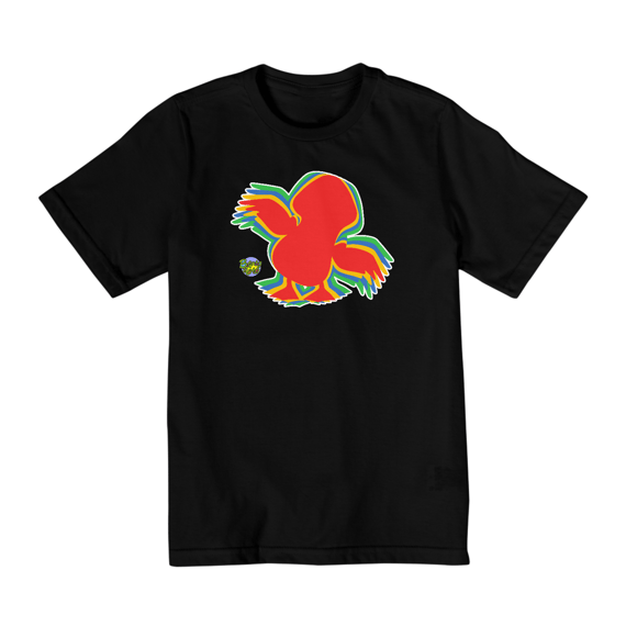 T-Shirt Infantil Patinhos Espiral (10 a 14)