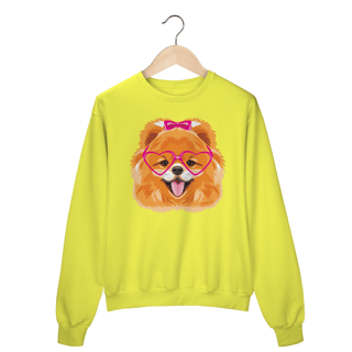 Nome do produto Moletom Blusão Spitz Alemão - Lulu da Pomerânia Fêmea