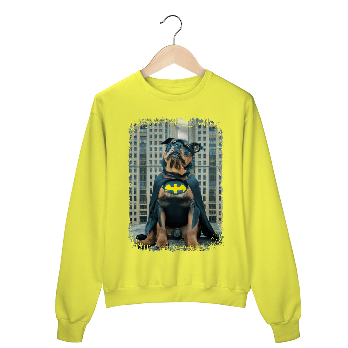 Nome do produto: Moletom Blusão Rottweiler Batman