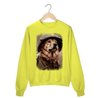 Nome do produto Moletom Blusão Cachorro Militar