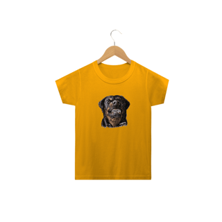 Nome do produto Camiseta Infantil Rottweiler Bravo