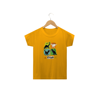 Nome do produto Camiseta Infantil Dinossauro - Modelo 3