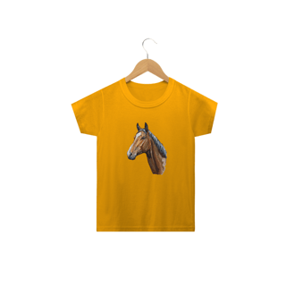Nome do produto Camiseta Infantil Cavalo - Modelo 3
