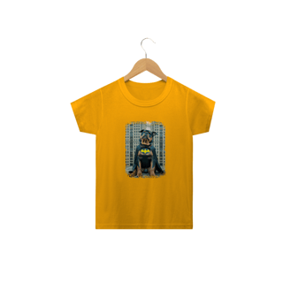Nome do produto Camiseta Infantil Rottweiler Batman
